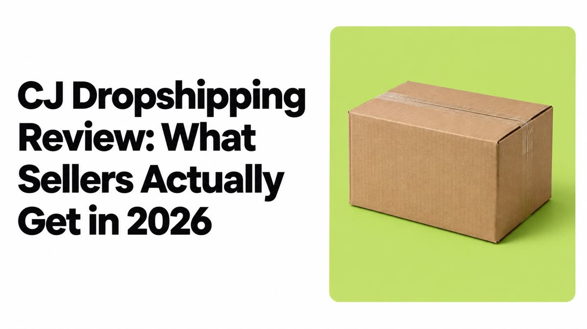Cover: CJ Dropshipping review for sellers