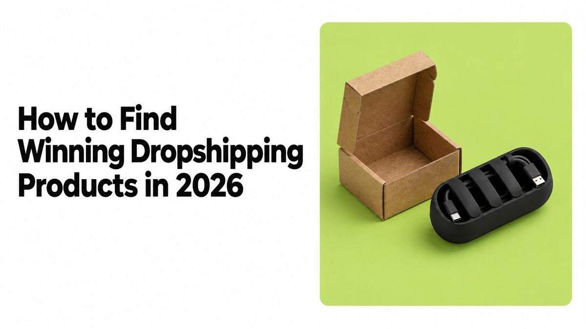 Cover: how to find winning dropshipping products in 2026